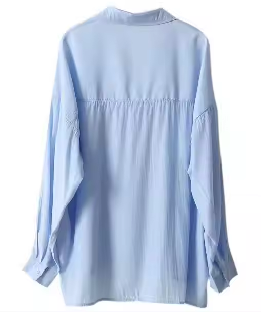 Long Sleeve Top Women S Blouse for Girls Shirt Clothing Casual Quantity (3)